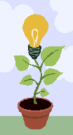 blomma med lampa